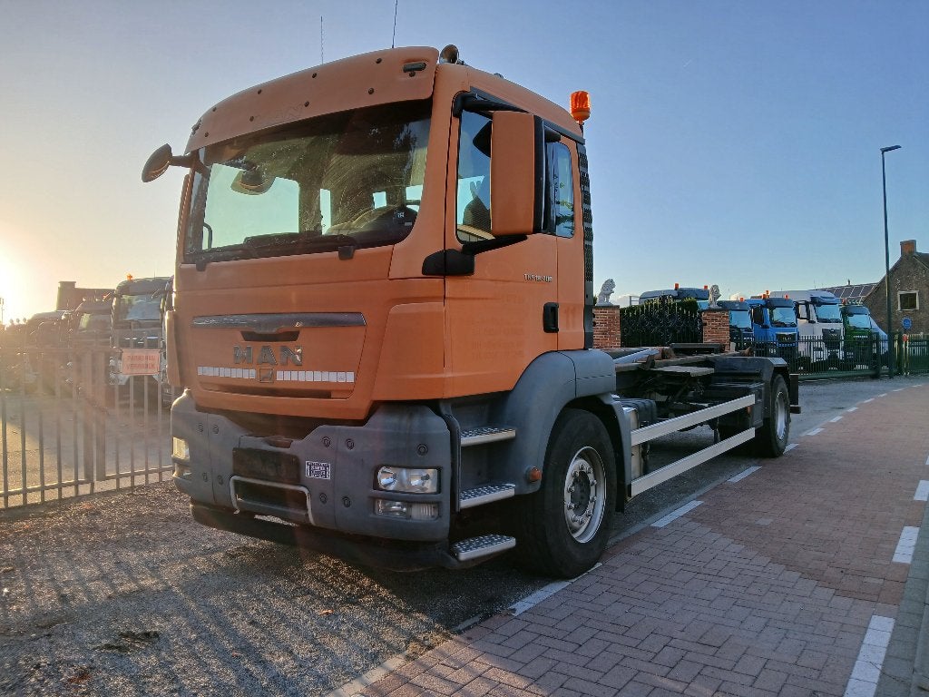 MAN TGS 18.400 4x2 met containersysteem nr 19, Auto's, Automaat, Euro 5, MAN, Bedrijf