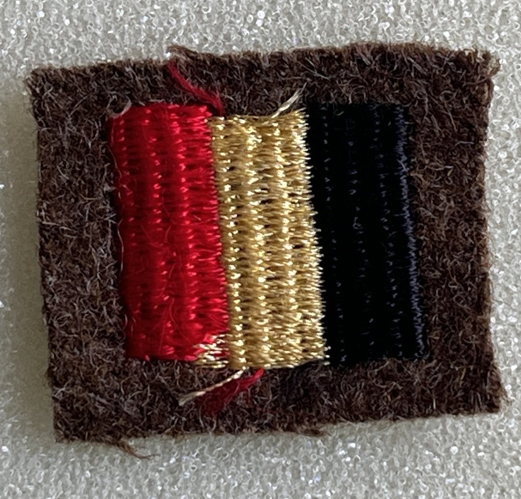 ABBL brigade piron fuselier brigades Belgian army in uk, Ophalen of Verzenden, Landmacht, Embleem of Badge