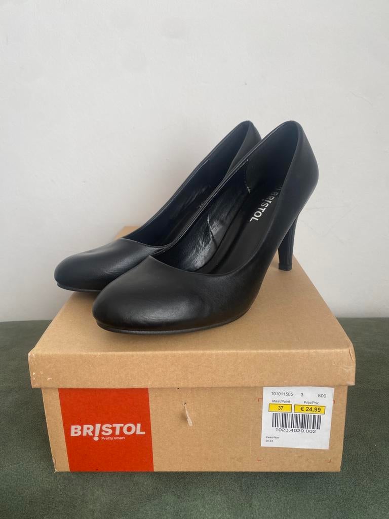 Bristol Klassieke Pumps Hakken Zwart Dames, Ophalen, Pumps, Zwart, Nieuw