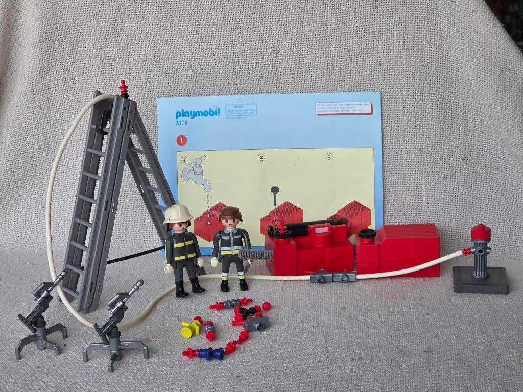 Playmobil Brandweerpomp (3179), Kinderen en Baby's, Speelgoed | Playmobil, Gebruikt, Los Playmobil, Ophalen of Verzenden