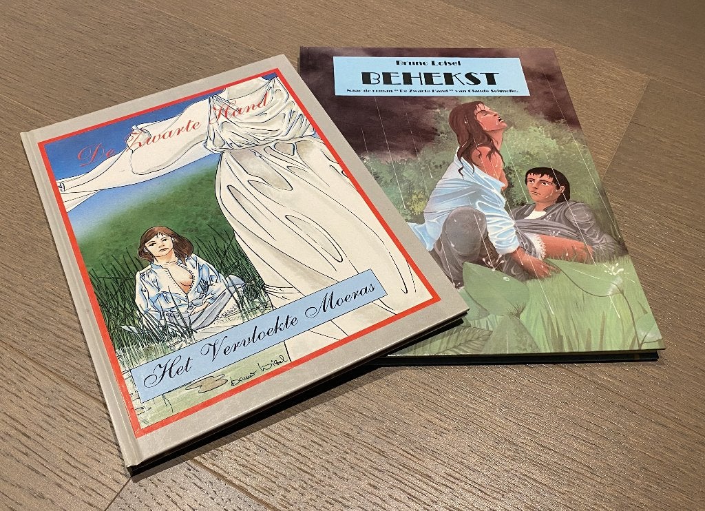 Bruno Loisel - De zwarte hand - 2 hardcover strips, Livres, BD, Comme neuf, Plusieurs BD, Enlèvement ou Envoi