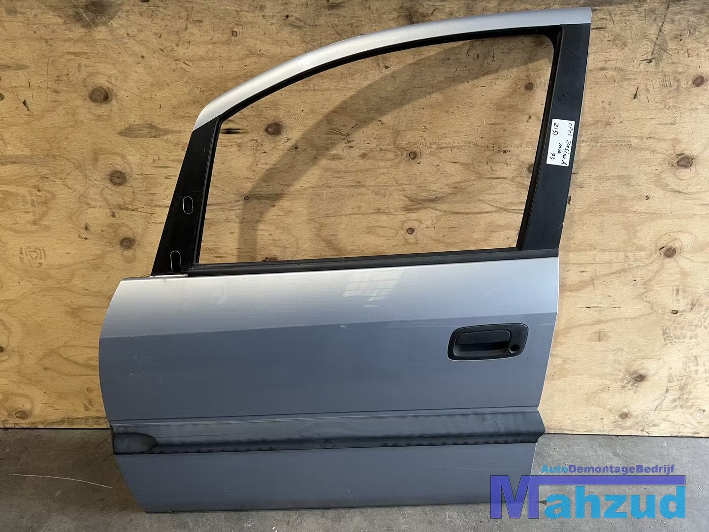 OPEL ZAFIRA A Zilver Z151 Links voor deur 1998-2005, Opel Automobile GmbH, Porte, Avant, Opel