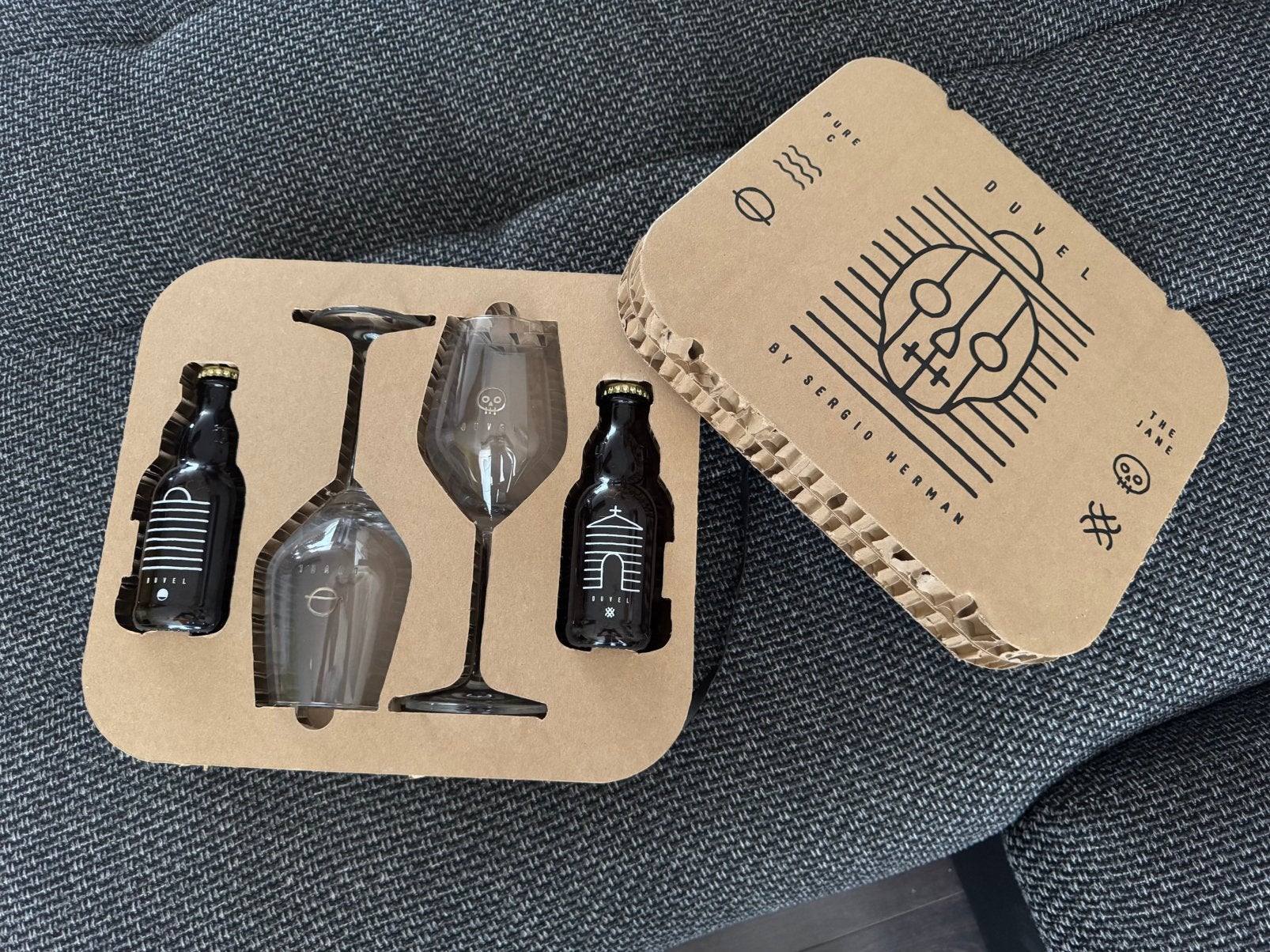 Duvel X the jane/pure c, Verzamelen, Ophalen, Nieuw, Glas of Glazen, Duvel