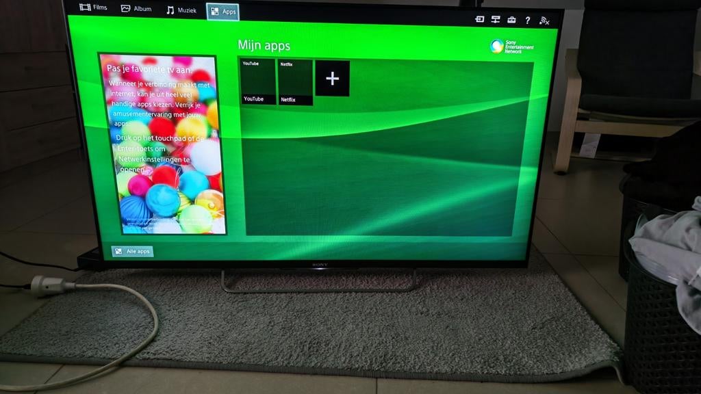 Sony bravia 120 Hz full hd tv 50 inch, Ophalen, 120 Hz, Sony