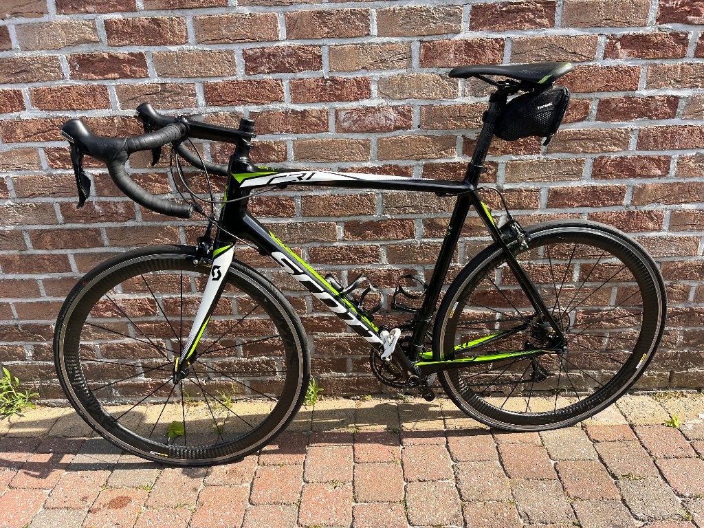 Te koop: Scott CR1 Carbon – Shimano 105 – maat XL/58, Carbon, Heren, Zo goed als nieuw, 57 tot 61 cm