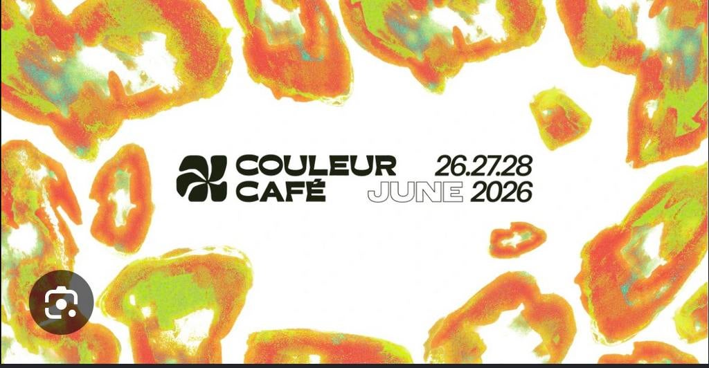 Carte Couleur Cafe 2026 les 26/06, 27/06 ou 28/06