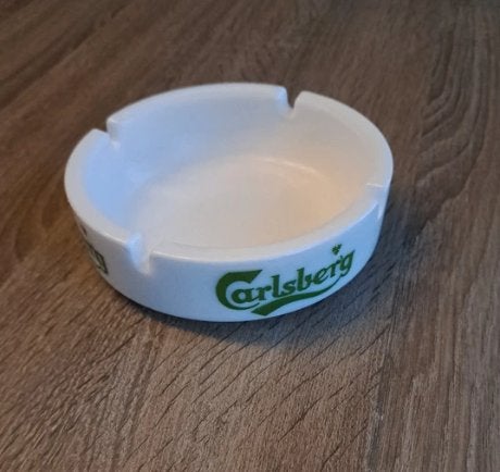 Asbak Carlsberg, Ophalen of Verzenden, Zo goed als nieuw, Asbak