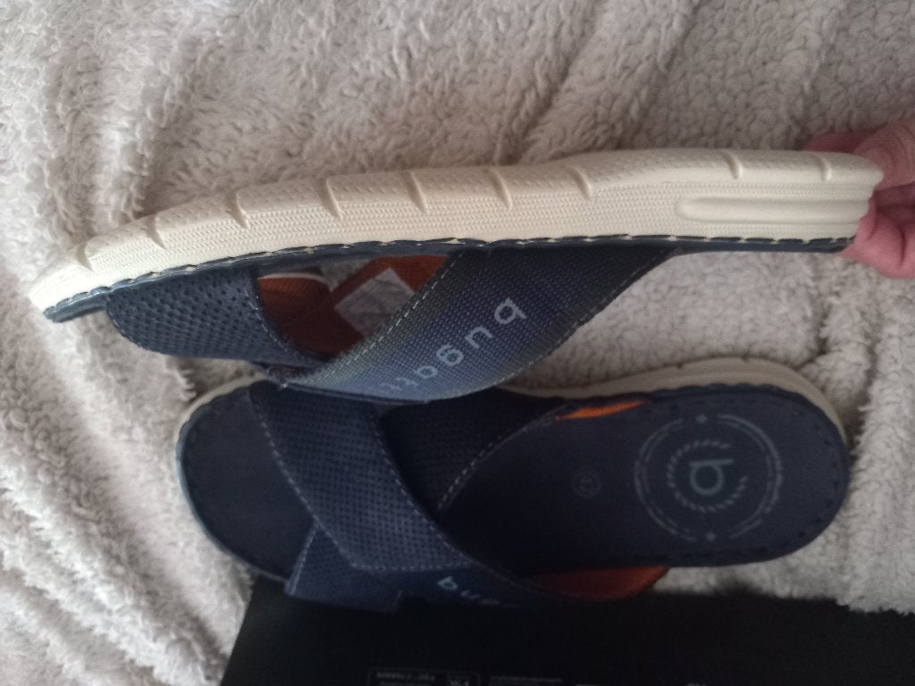 Muiltjes 42, Kleding | Heren, Schoenen, Sandalen, Bugatti, Blauw, Nieuw