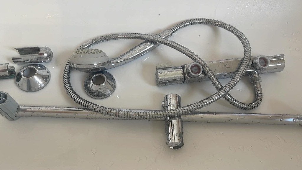 Douche Murale GROHE, Enlèvement, Comme neuf, Chrome, Douche