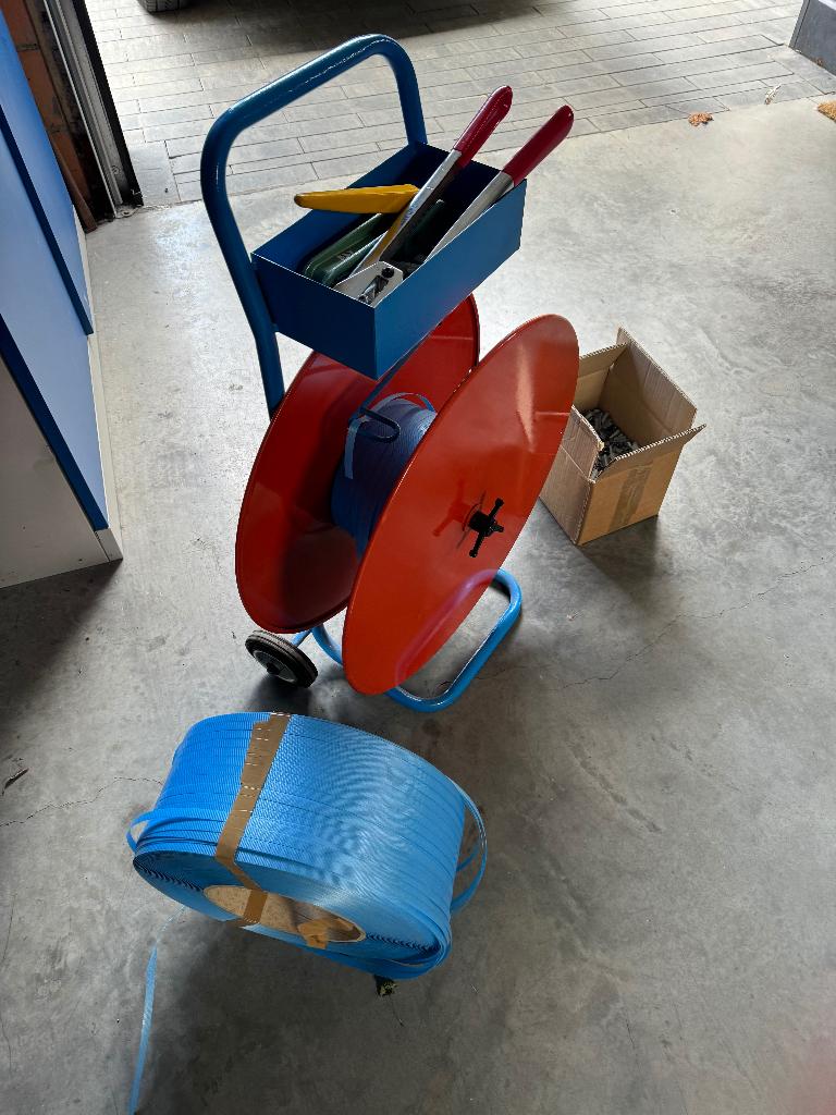 rajastrap bind toestel, Doe-het-zelf en Bouw, Lieren en Takels, Ophalen, Zo goed als nieuw, Handmatig