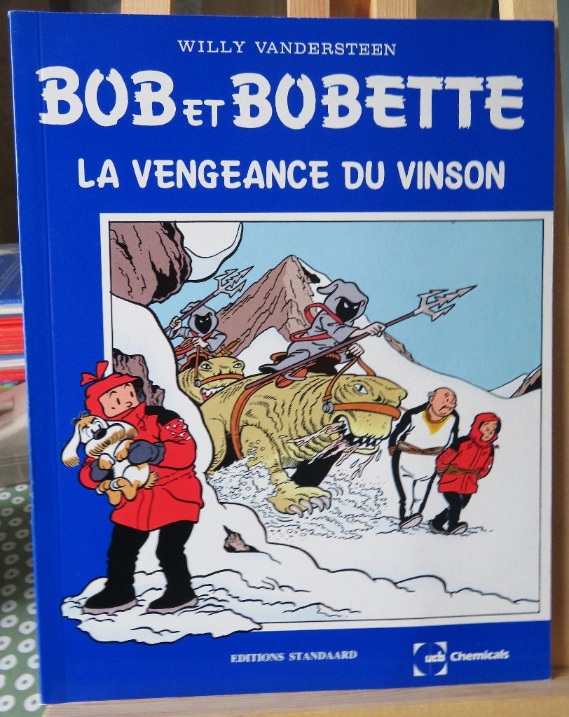Bob en Bobette La vengeance du Vinson UCB chemicals, Ophalen of Verzenden, Zo goed als nieuw