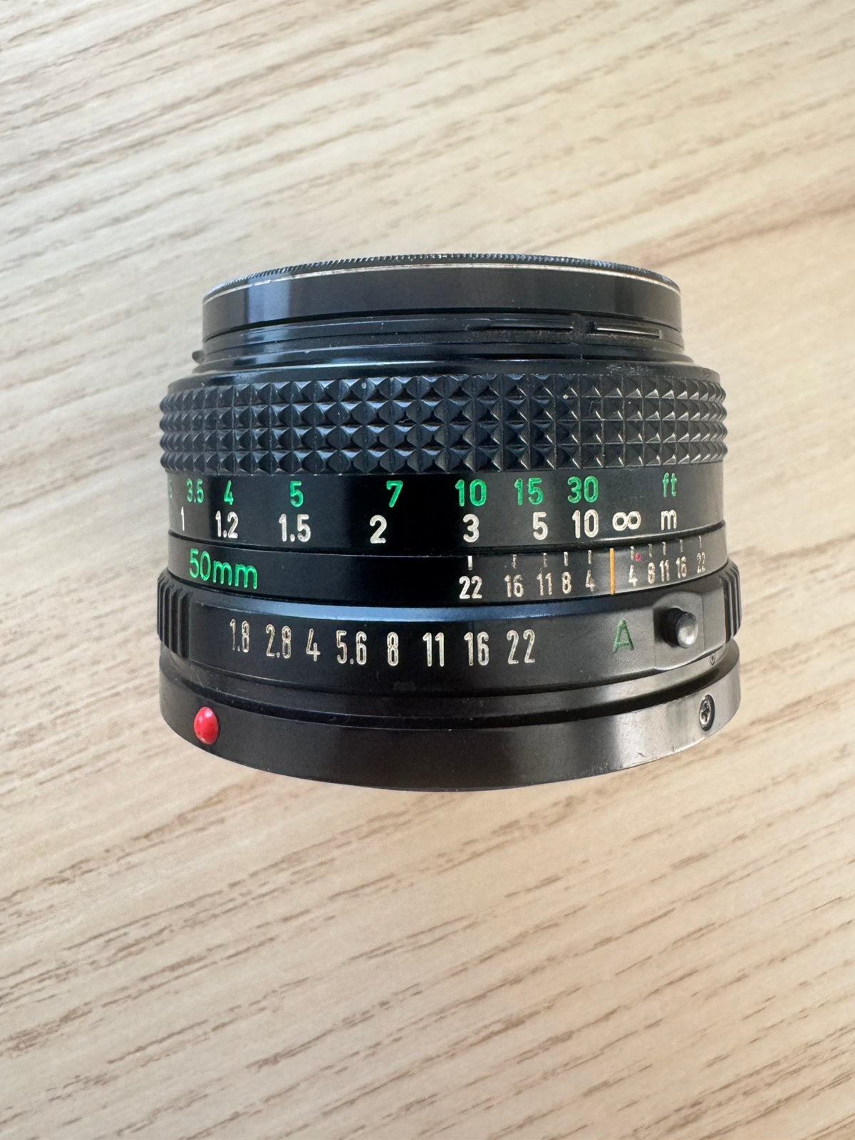 Canon FD 50mm f/1.8, TV, Hi-fi & Vidéo, Enlèvement, Comme neuf, Canon, Canon FD