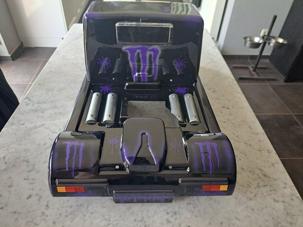 FG onroad truck body full airbrush, Hobby en Vrije tijd, Benzine, Nieuw, Ophalen of Verzenden, Auto onroad