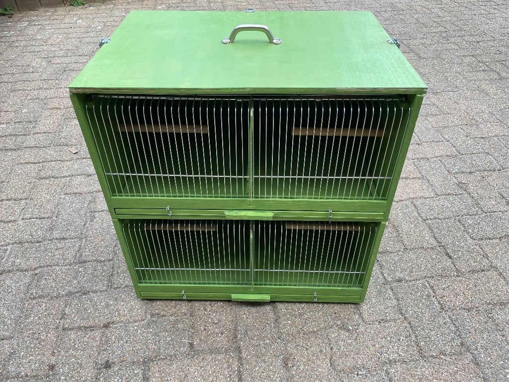 vogelkooi voor markten en zo, Enlèvement, Neuf, Bois, Cage à oiseaux
