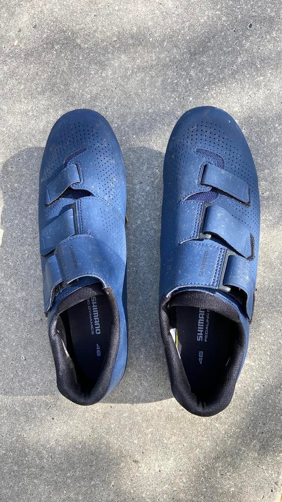 Shimano fietsschoenen maat 46, Fietsen en Brommers, Ophalen of Verzenden, Zo goed als nieuw