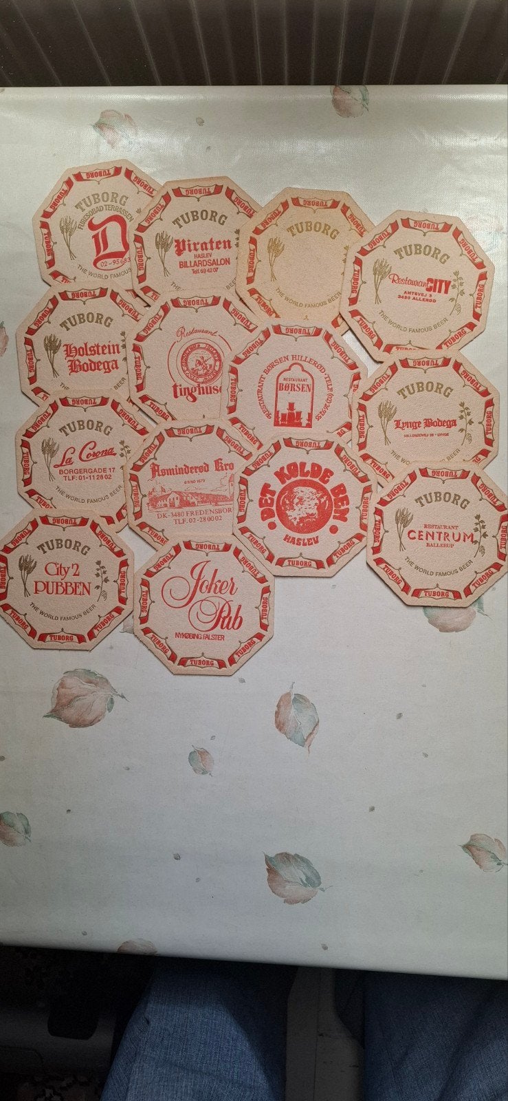 Tuborg bierviltjes, Hobby & Loisirs créatifs, Enlèvement ou Envoi