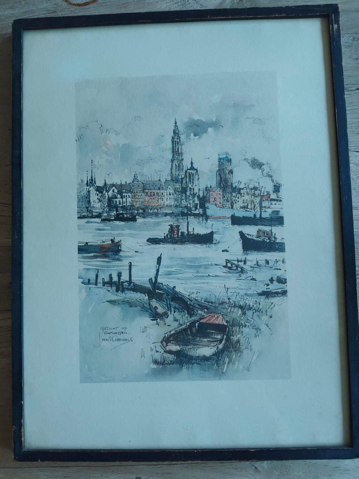 Litho Jan Korthals, Ophalen of Verzenden