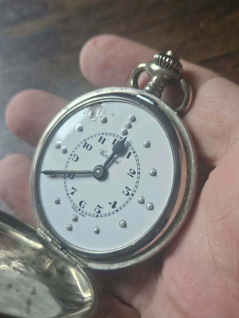 MONTRE DE POCHE CORTÉBERT SWISS MADE POUR AVEUGLE – GHLIN, Enlèvement ou Envoi
