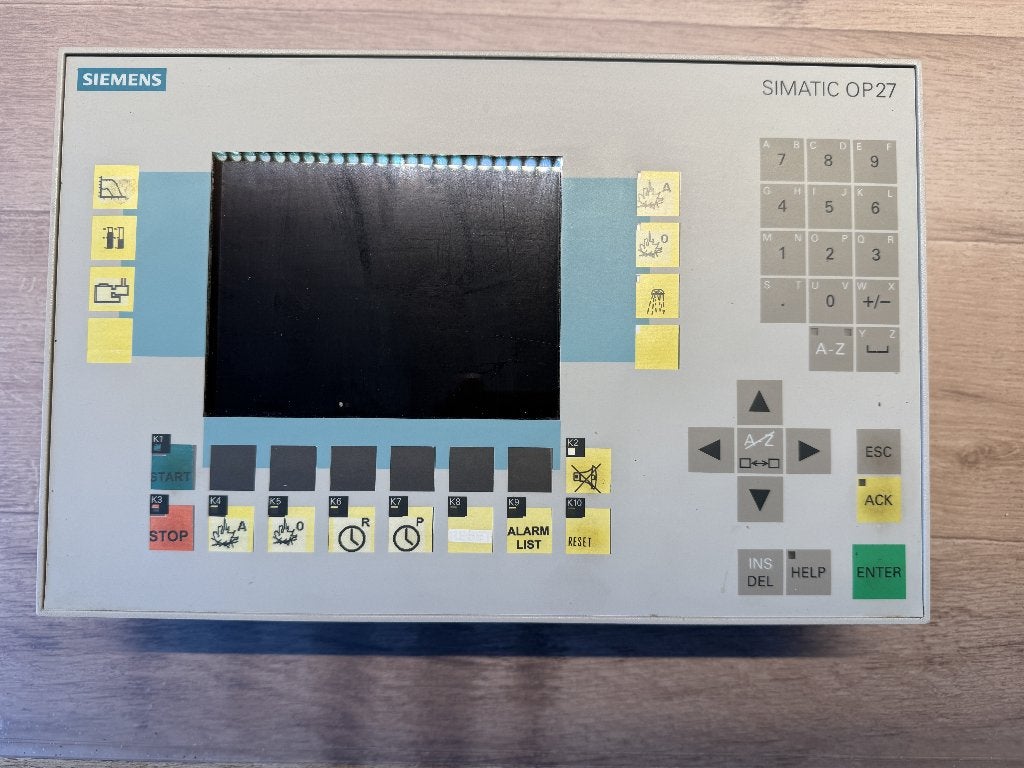 Siemens panel OP27 + Simatic S5 + voeding sitop power 5, Ophalen of Verzenden, Gebruikt