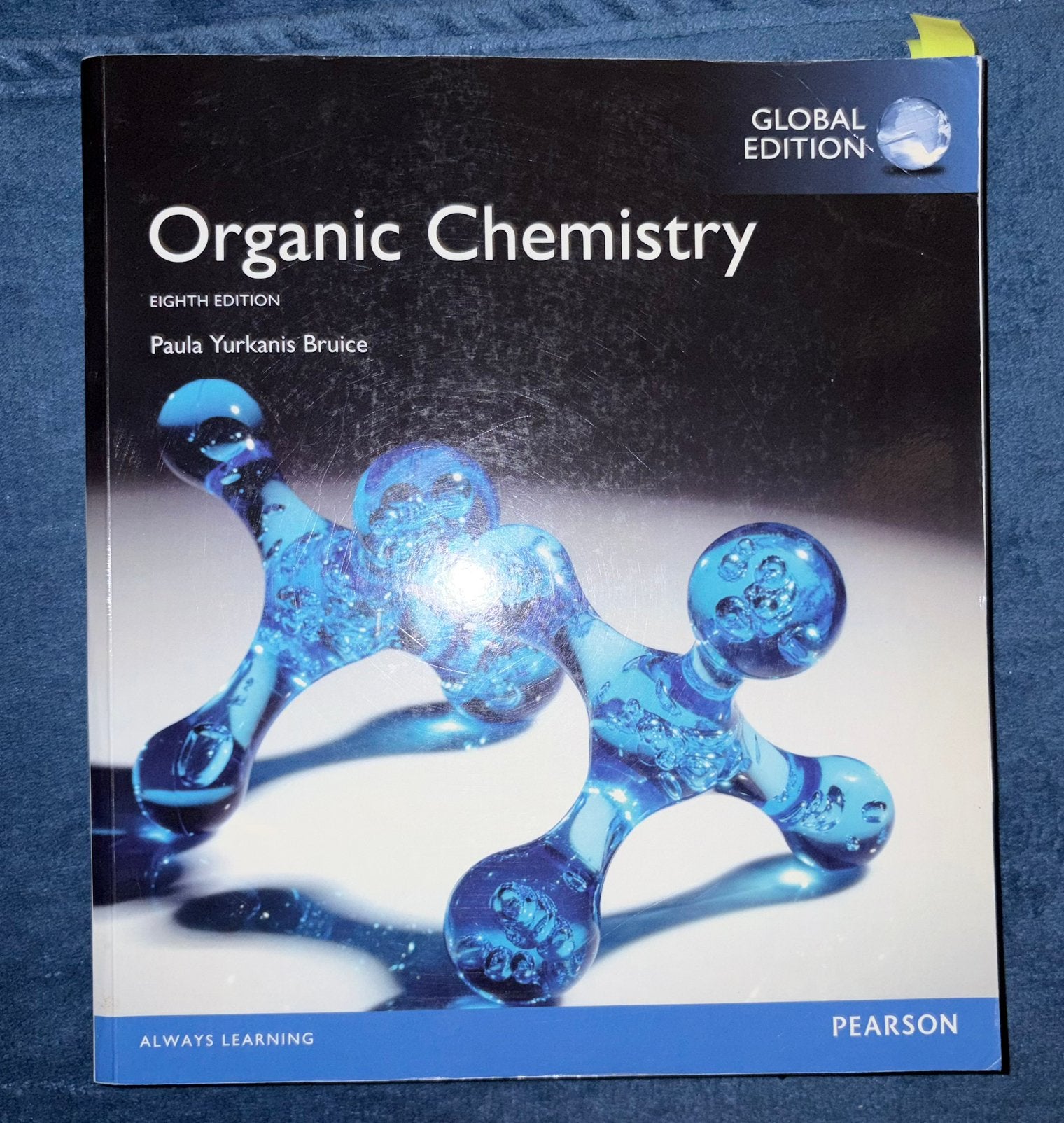 Organic Chemistry – Paula Yurkanis Bruice | 8th Edition, Boeken, Ophalen of Verzenden, Zo goed als nieuw, Pearson