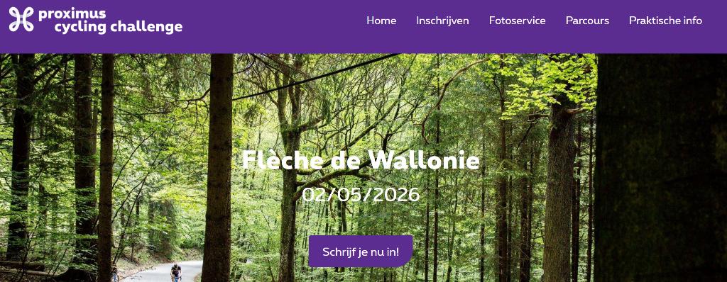 2 tickets Flèche de Wallonie Cyclo, Twee personen