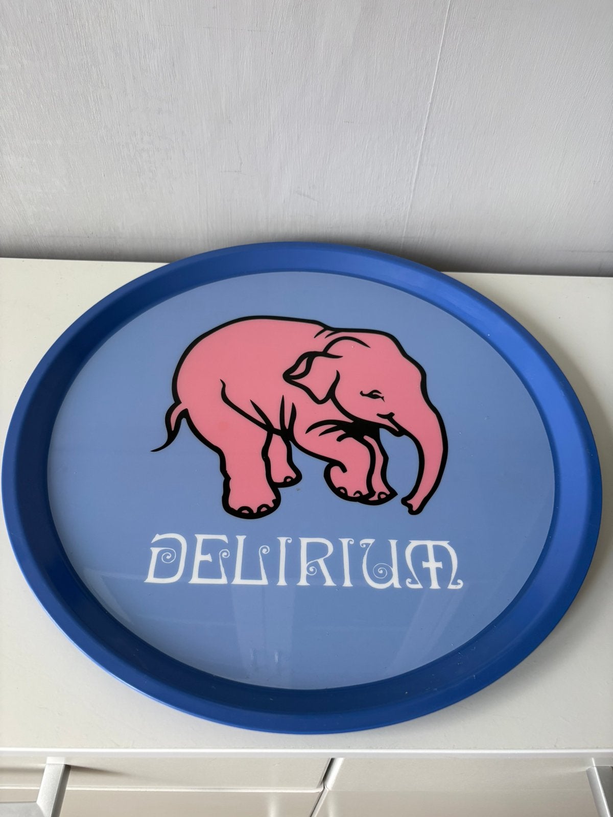 DELIRIUM dienblad (38 cm), Verzamelen, Ophalen of Verzenden, Zo goed als nieuw