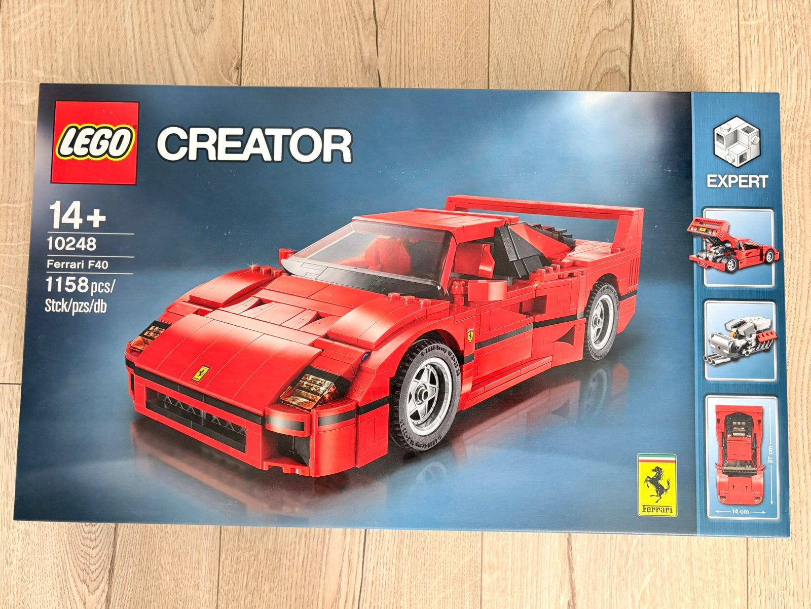 LEGO Creator Expert 10248 Ferrari F40 – NIEUW & VERZEGELD, Kinderen en Baby's, Nieuw, Ophalen of Verzenden, Inclusief instructies