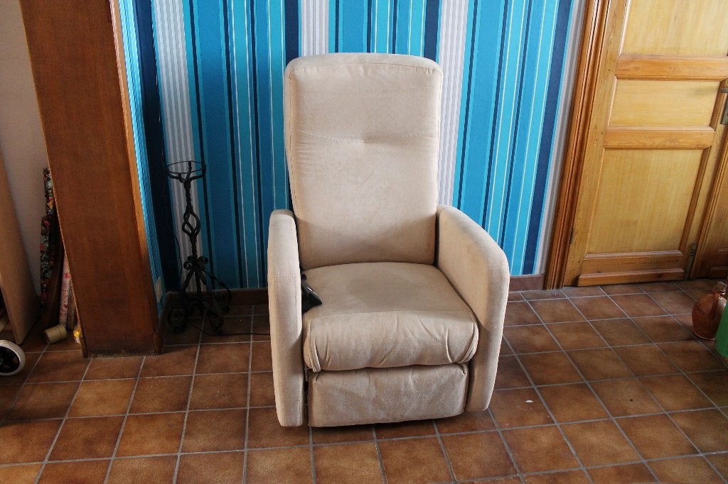 Fauteuil éléctrique, Enlèvement, Comme neuf, Tissus