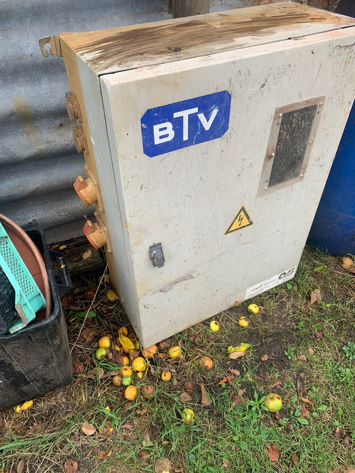 Werfkast electriciteitskast, Doe-het-zelf en Bouw, Elektriciteit en Kabels, Ophalen of Verzenden