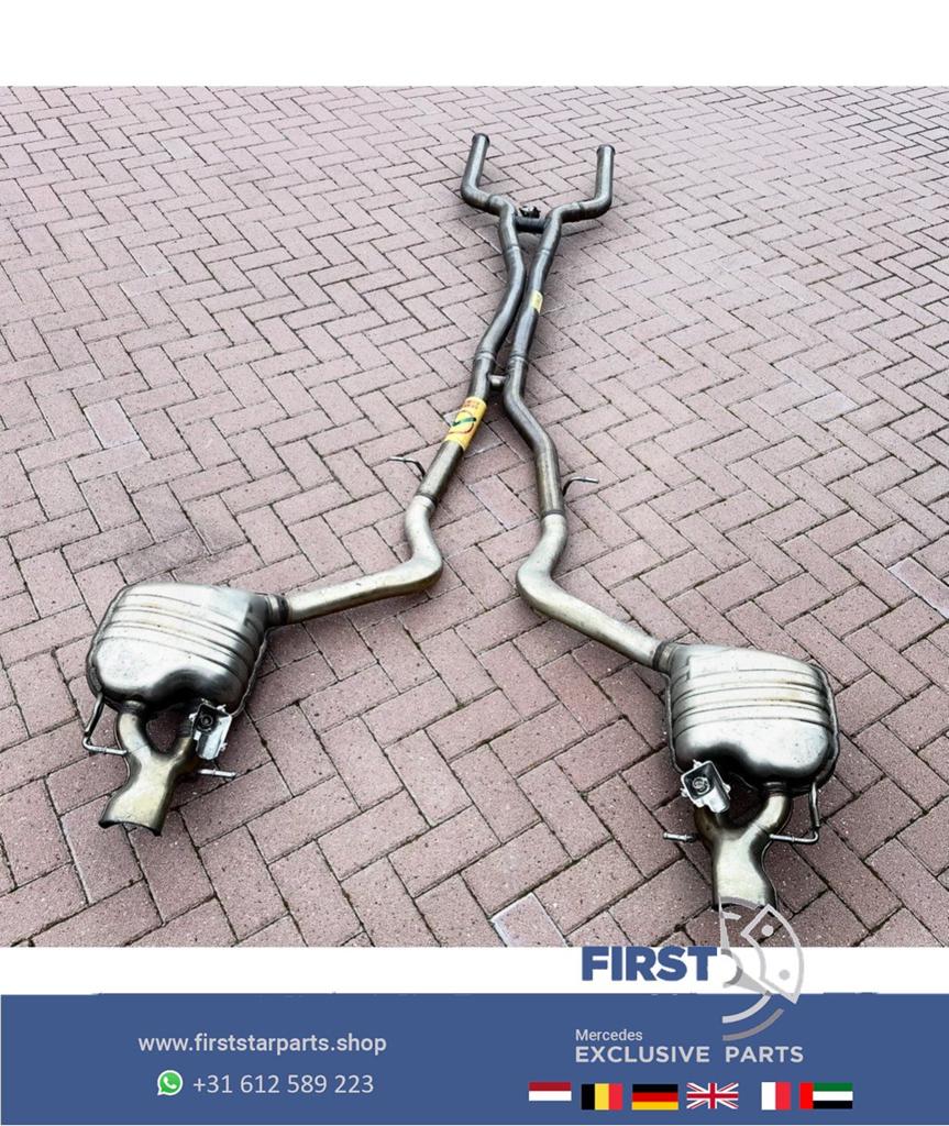 W290 AMG GT 4DEUR UITLAAT COMPLEET GT63 GT63S  A2904905400 M
