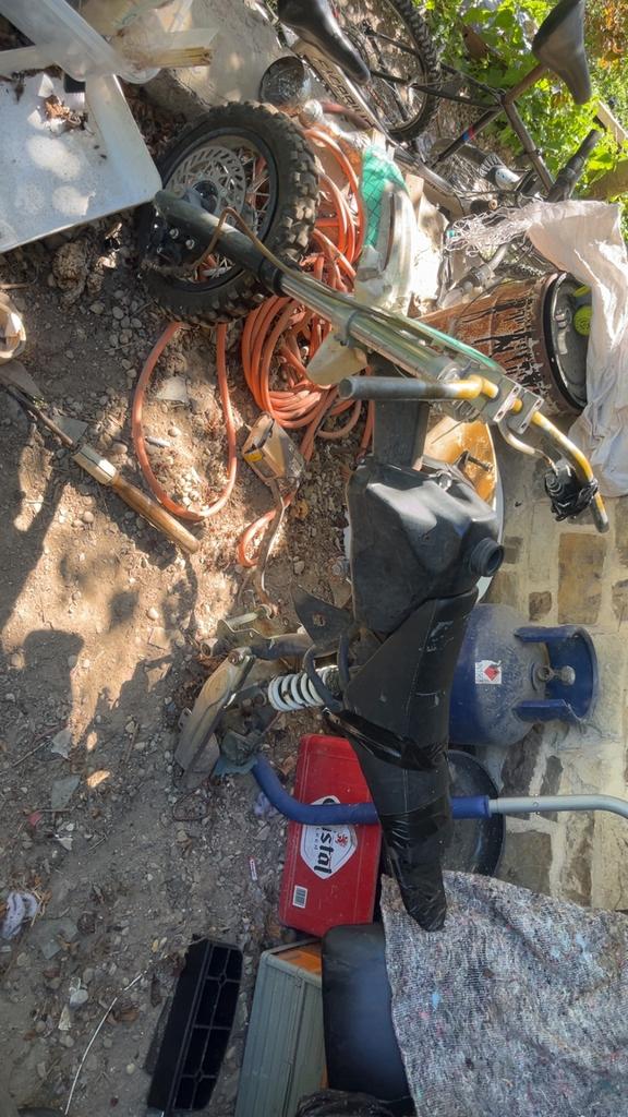 Cadre de dirt bike, Ophalen, Gebruikt, Dirtbike