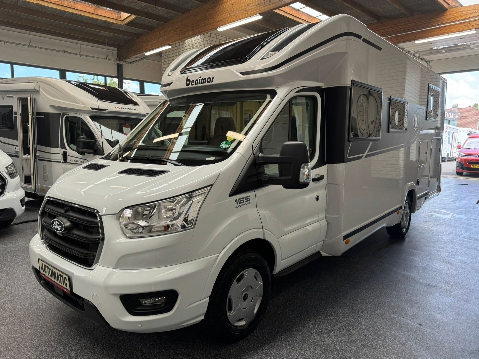 Ford Ttansit Benimar Cocoon 468, Caravans en Kamperen, Mobilhomes, Automaat, Ringverwarming, Ford, Douche