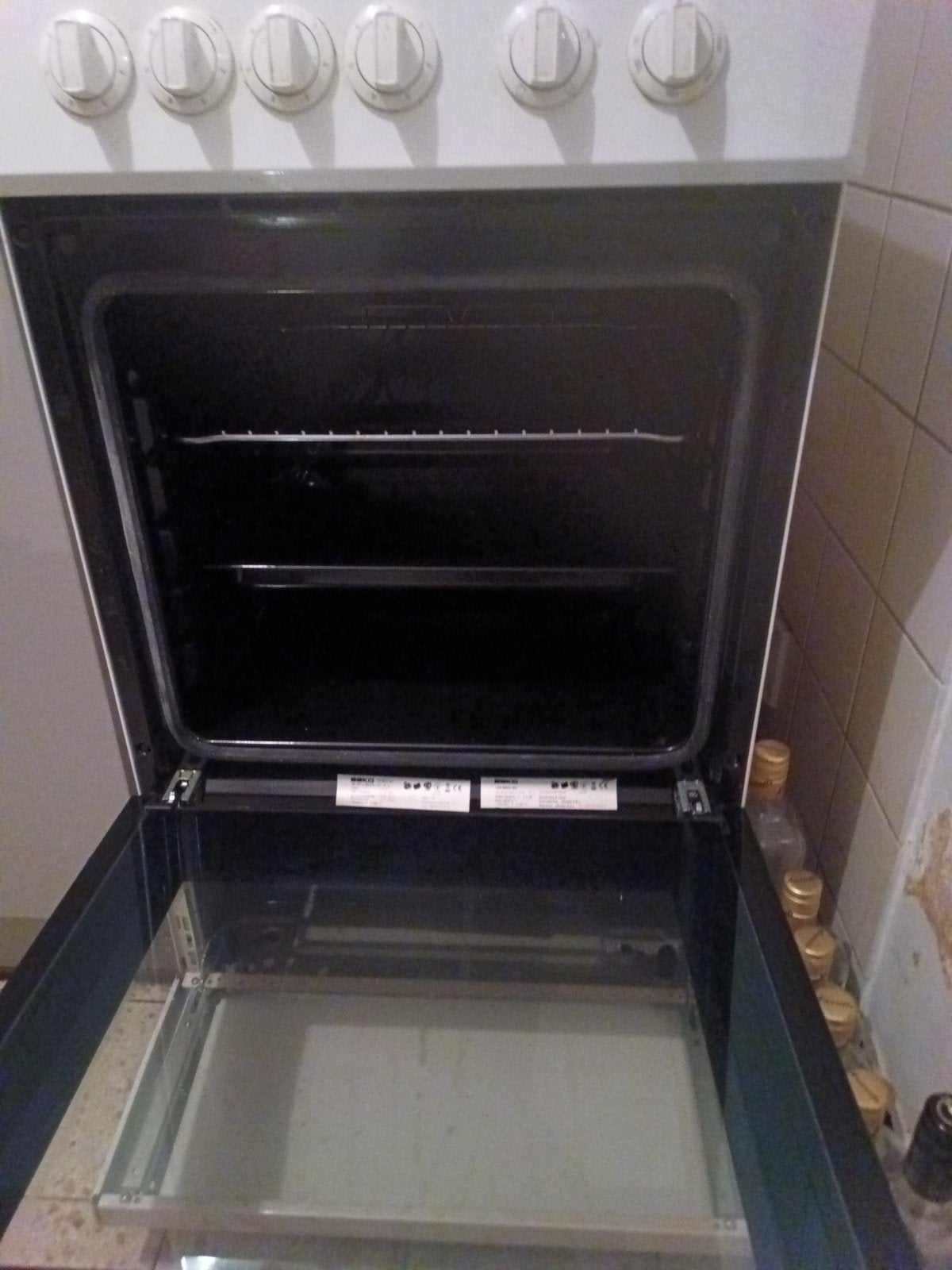 elektrisch fornuis + oven, Elektronische apparatuur, Fornuizen, Ophalen, Elektrisch