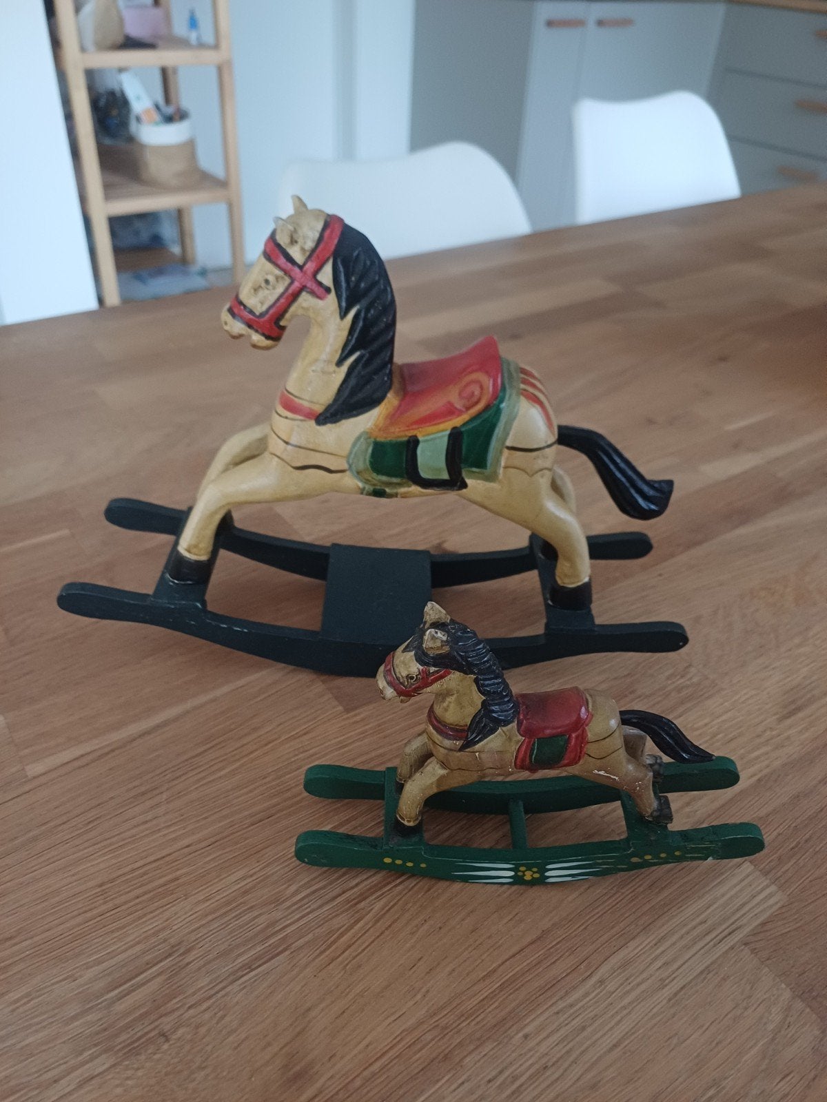 chevaux à bascule miniatures anciens, Antiquités & Art, Enlèvement ou Envoi