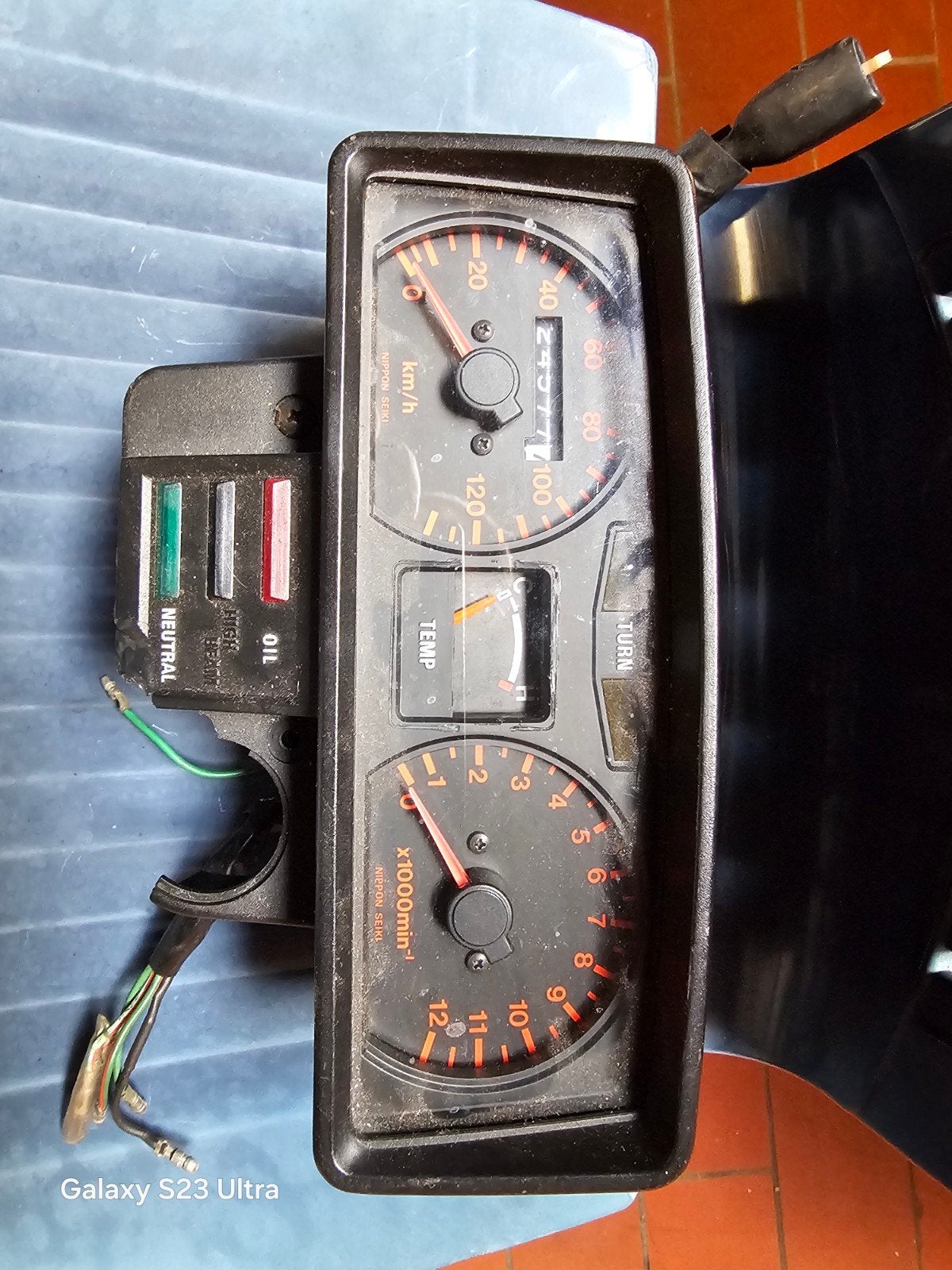 honda mbx 80cc dashboard kmteller, Particulier