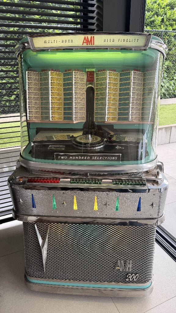 Jukebox Ami I 200, Enlèvement, Utilisé, 1950 à 1960, Ami