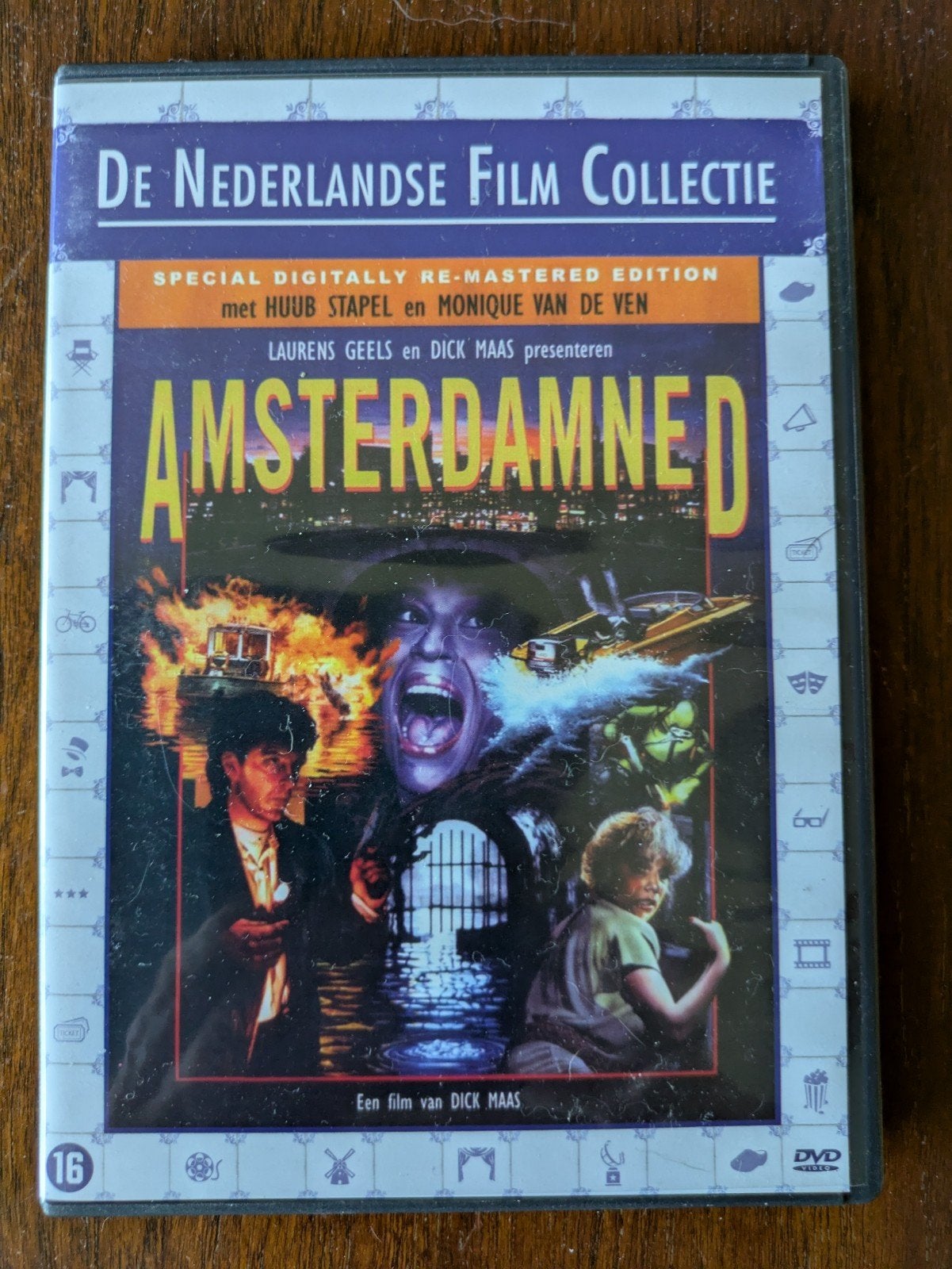 dvd Amsterdamned, Cd's en Dvd's, Ophalen of Verzenden, Zo goed als nieuw
