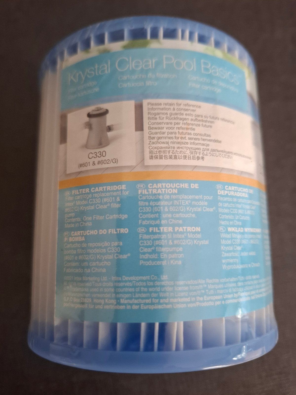 5 Filter cartridges voor zwembad Intex, Tuin en Terras, Ophalen, Nieuw, Filter