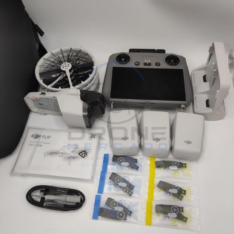 95% New DJI Flip RC2 Fly More Combo, TV, Hi-fi & Vidéo, Drones, Utilisé, Drone avec caméra, Qualité supérieure, DJI, Moins de 250 g
