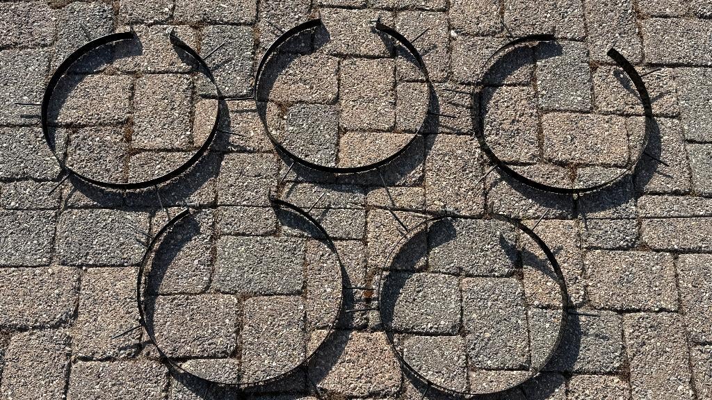 beluchtings pinnen voor gazon, Tuin en Terras, Ophalen, Gebruikt