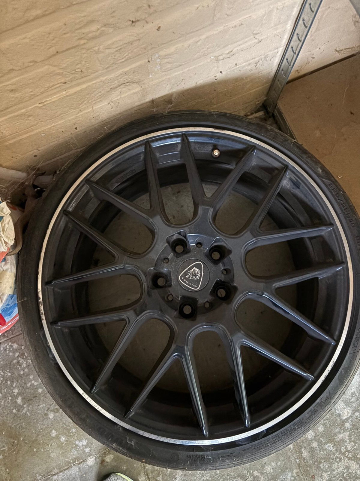 19” velgen breedset, Ophalen