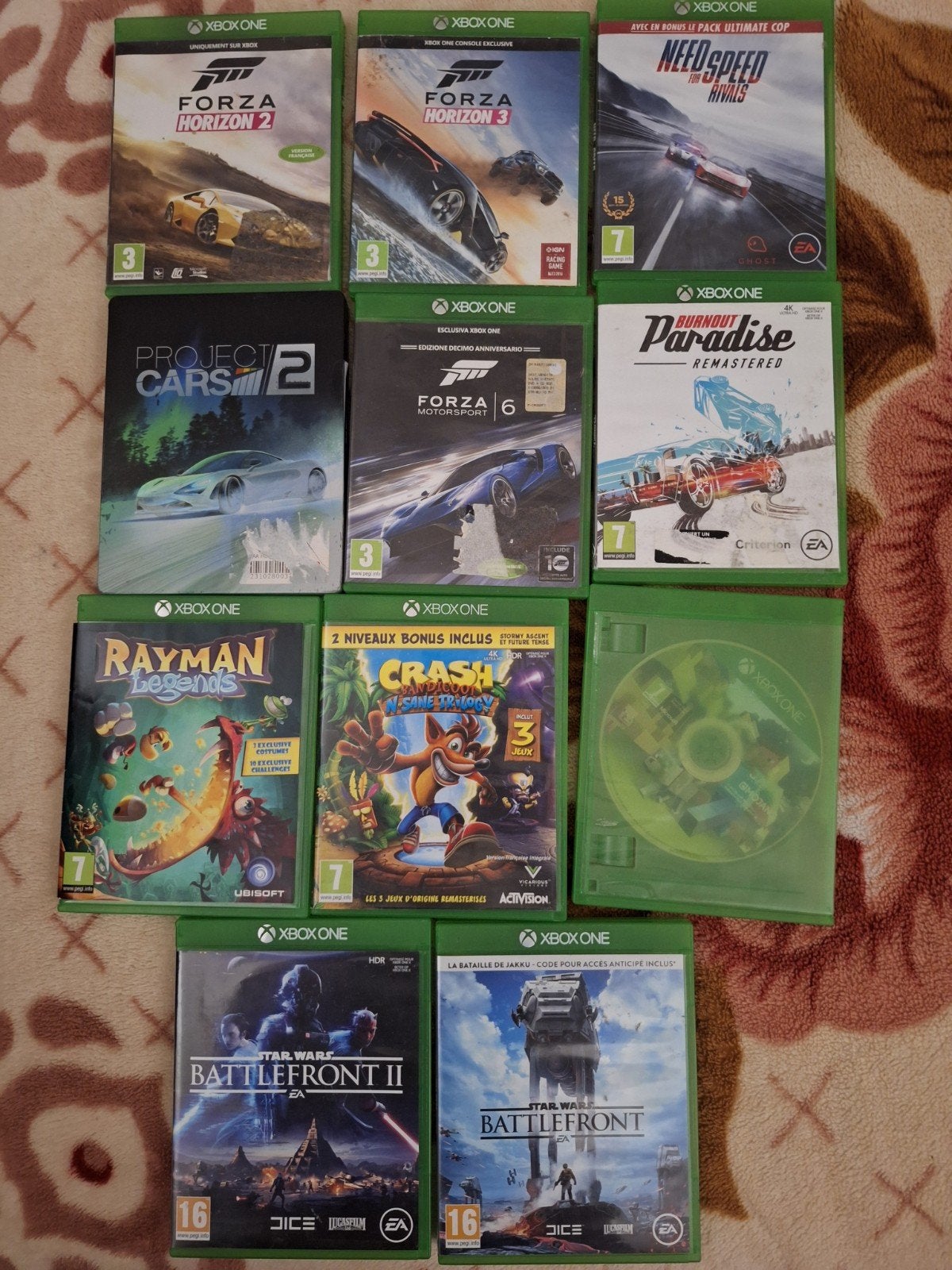 11 jeux Xbox One, Consoles de jeu & Jeux vidéo, Jeux | Xbox One, Enlèvement, Comme neuf