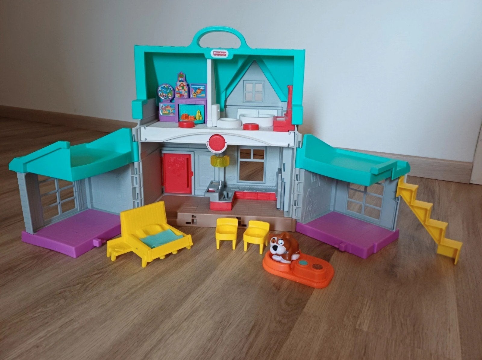 Little People poppenhuis, Kinderen en Baby's, Speelgoed | Buiten | Speelhuisjes, Ophalen
