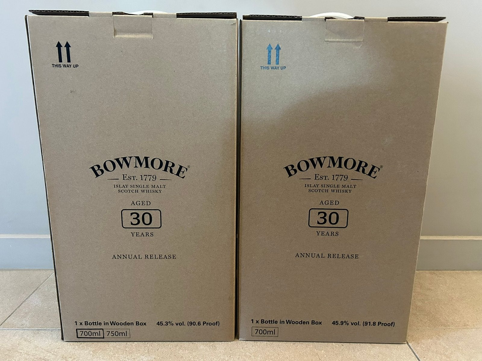 Bowmore 30 jaar, Verzamelen, Ophalen, Zo goed als nieuw