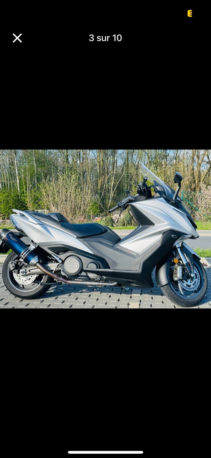 Kymco AK550, Vélos & Vélomoteurs, Scooters | Kymco, Comme neuf, Autres modèles, Enlèvement