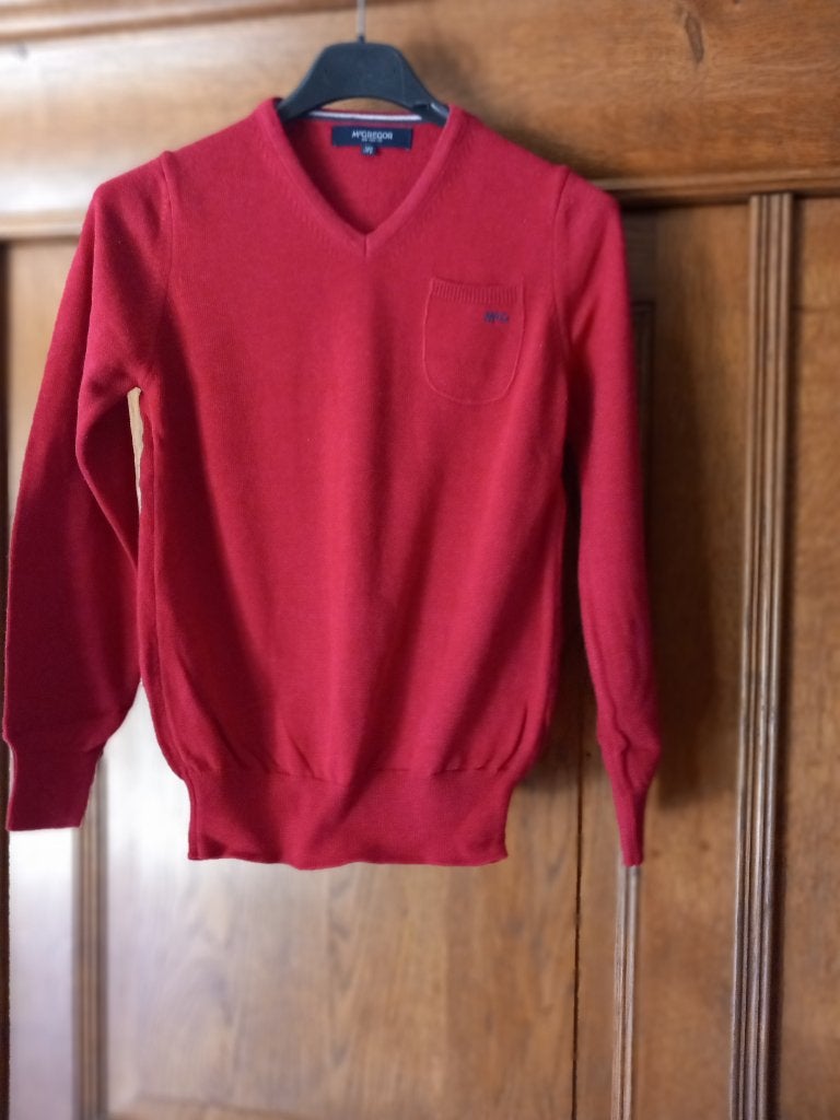 Mc GREGOR - pull - encolure V - L.M. - taille 10 ans, Garçon, Pull ou Veste, Comme neuf, Envoi
