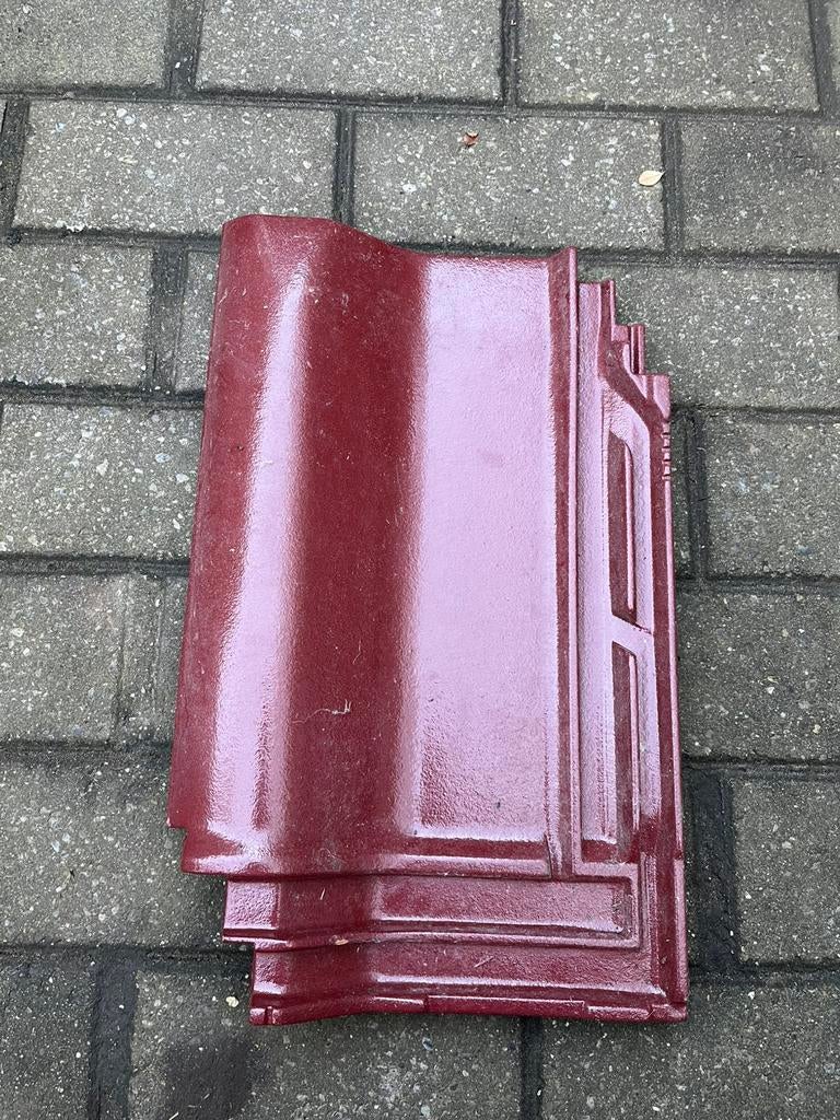 NOUVEAU jeu complet de tuiles de toiture ± 64,0 m², Pierre ou Argile, Enlèvement, Neuf, Rouge