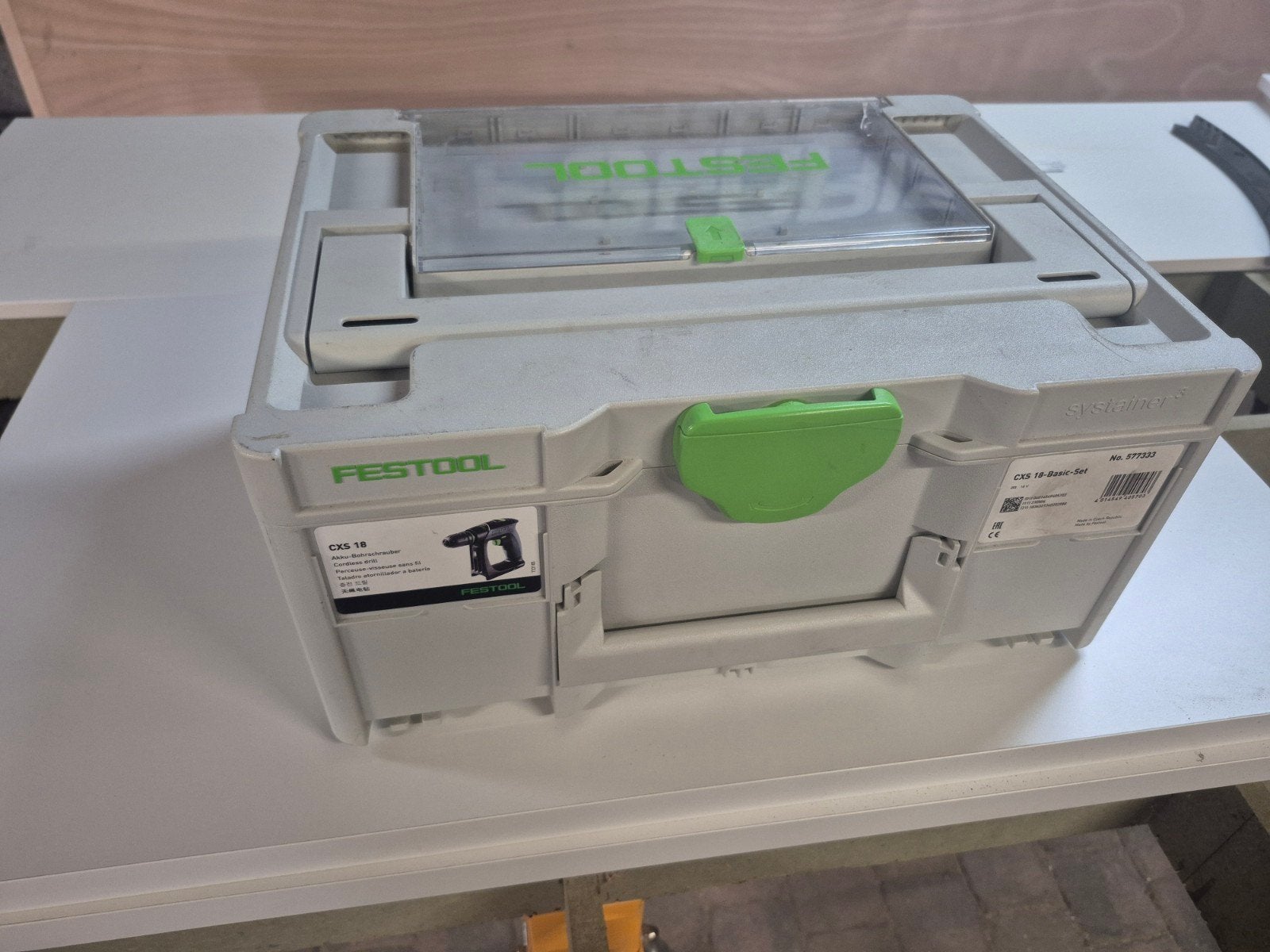 festool  systainer, Enlèvement