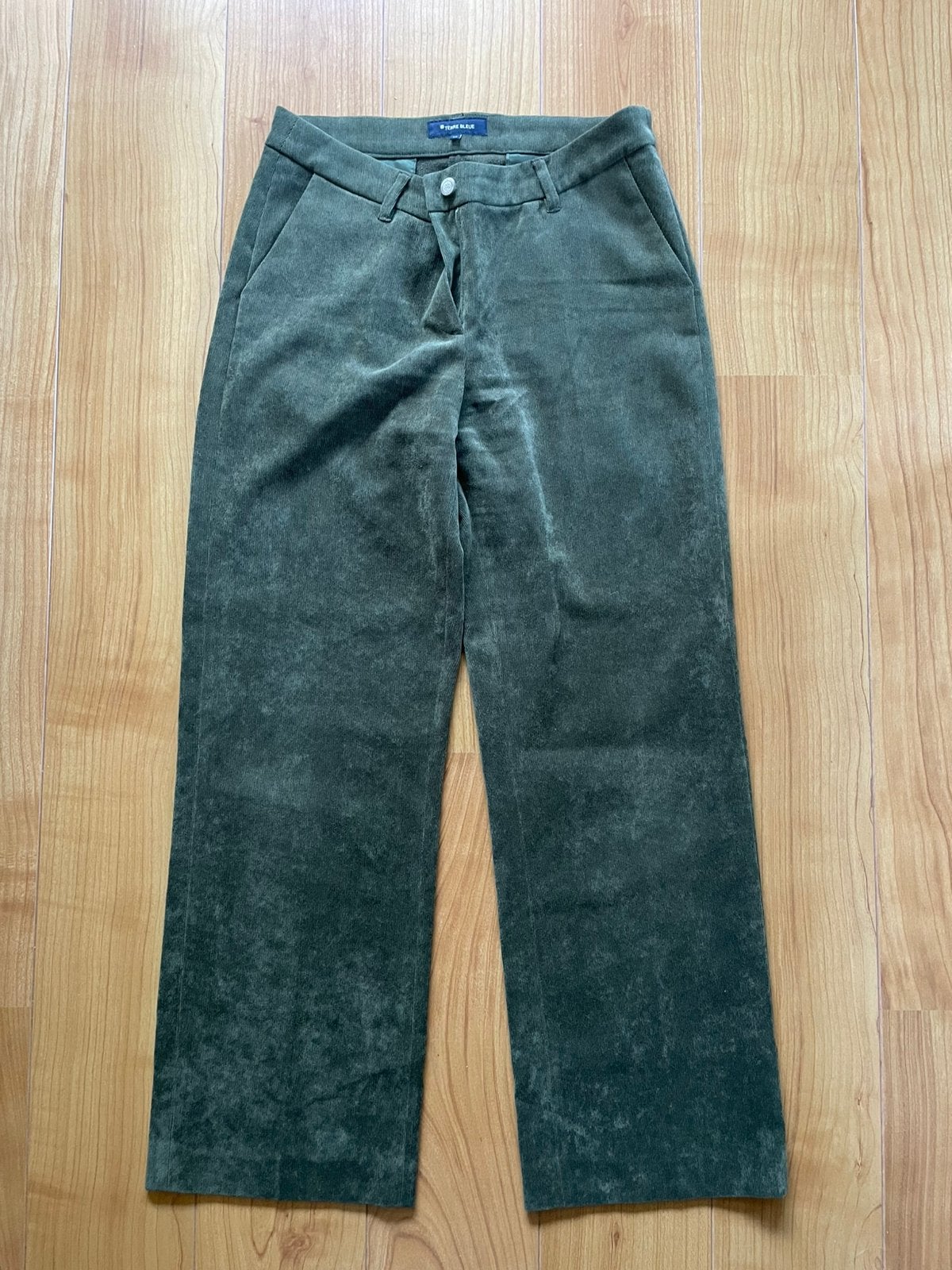 Mooie lange broek groen Terre  Bleue maat 38, Ophalen of Verzenden, Zo goed als nieuw, Groen