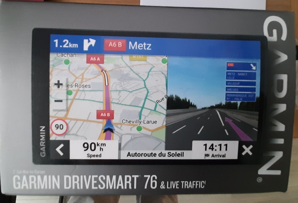 gps Garmin, Ophalen, Nieuw